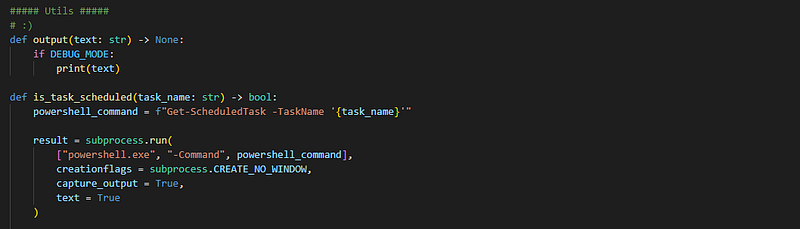 03: Readable Python code function