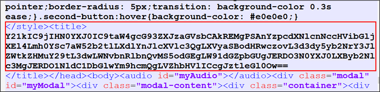 05: ClickFix obfuscated code